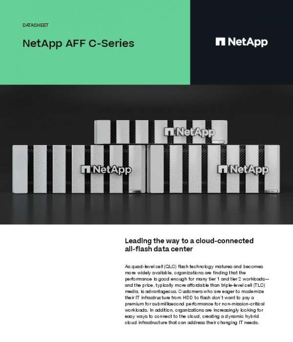 NetApp AFF C-Series